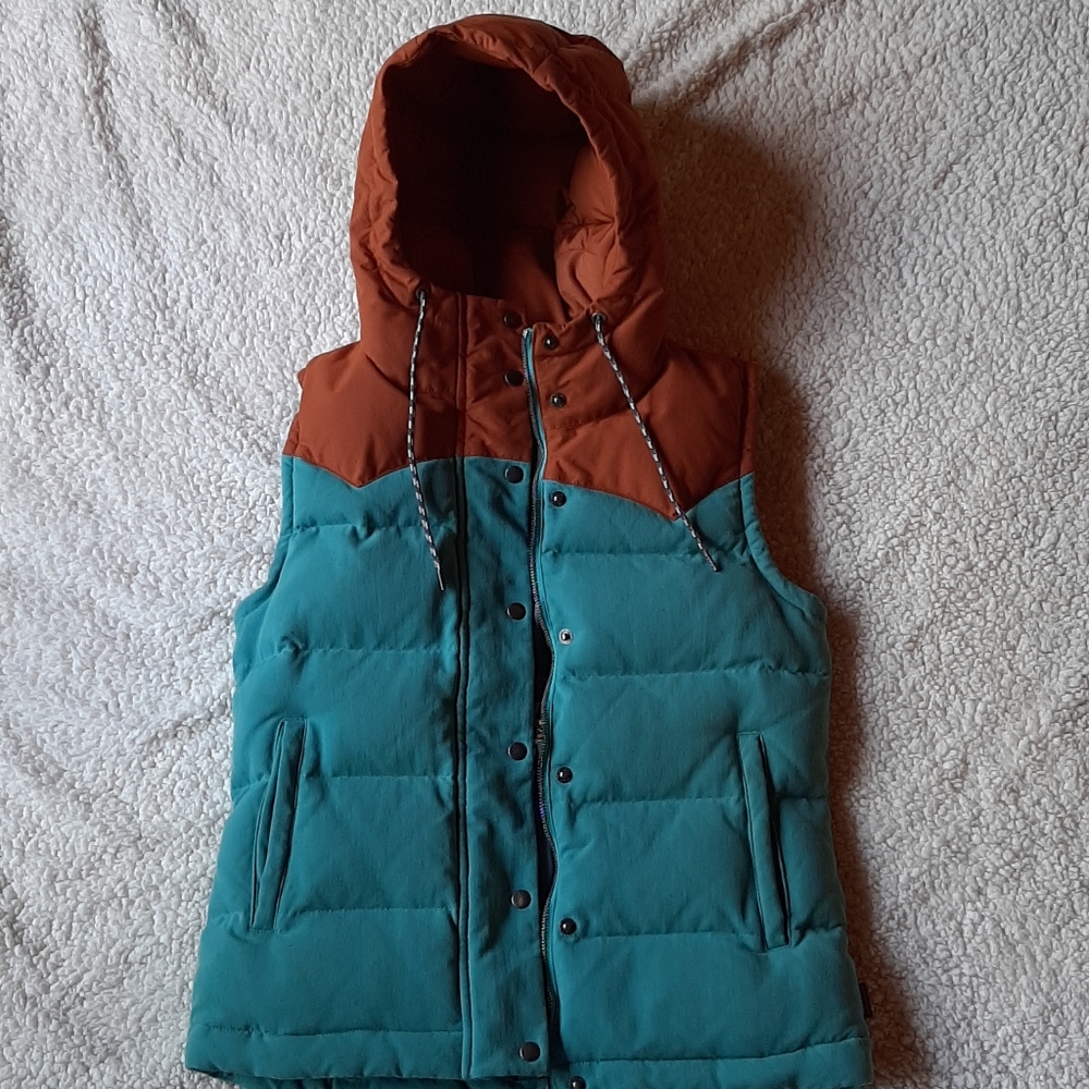 Patagonia Bivy Down Hooded Vest - Small